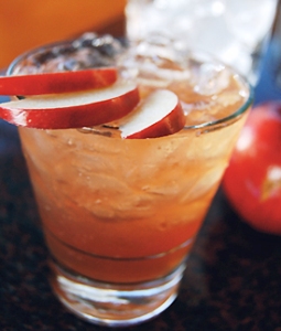 Apple Wedge Garnish